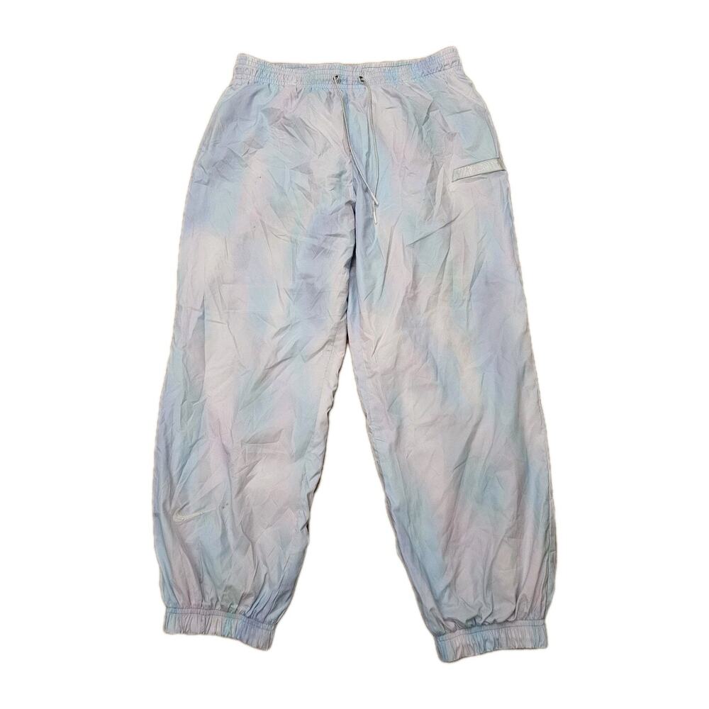 Nike SPTCAS Women’s Sport Casual Joggers DD9077 100 Blue Lavender Tie Dye Large